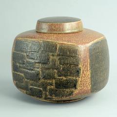 Very Large Lidded Vessel by Eva Staehr Nielsen for Saxbo, Denmark