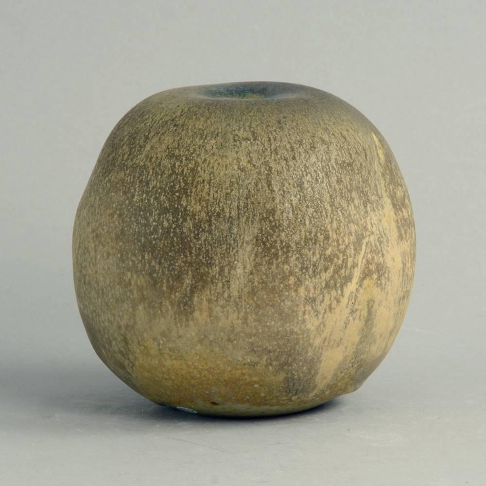 Mid-Century Modern Stoneware Vase by Horst Kerstan, Own Studio, Germany, 1999 For Sale