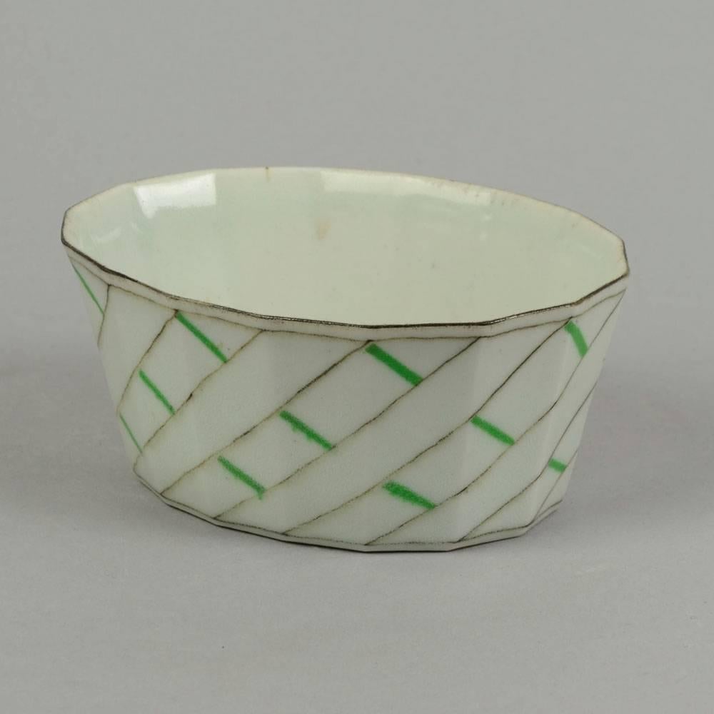 20th Century Porcelain Bowl by Bodil Manz For Sale