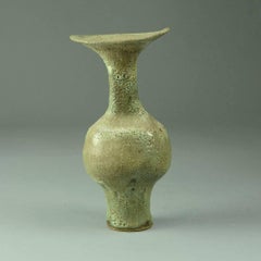 Lucie Rie, Own Studio, UK, Unique Stoneware Vase with Volcanic Glaze, 1960s