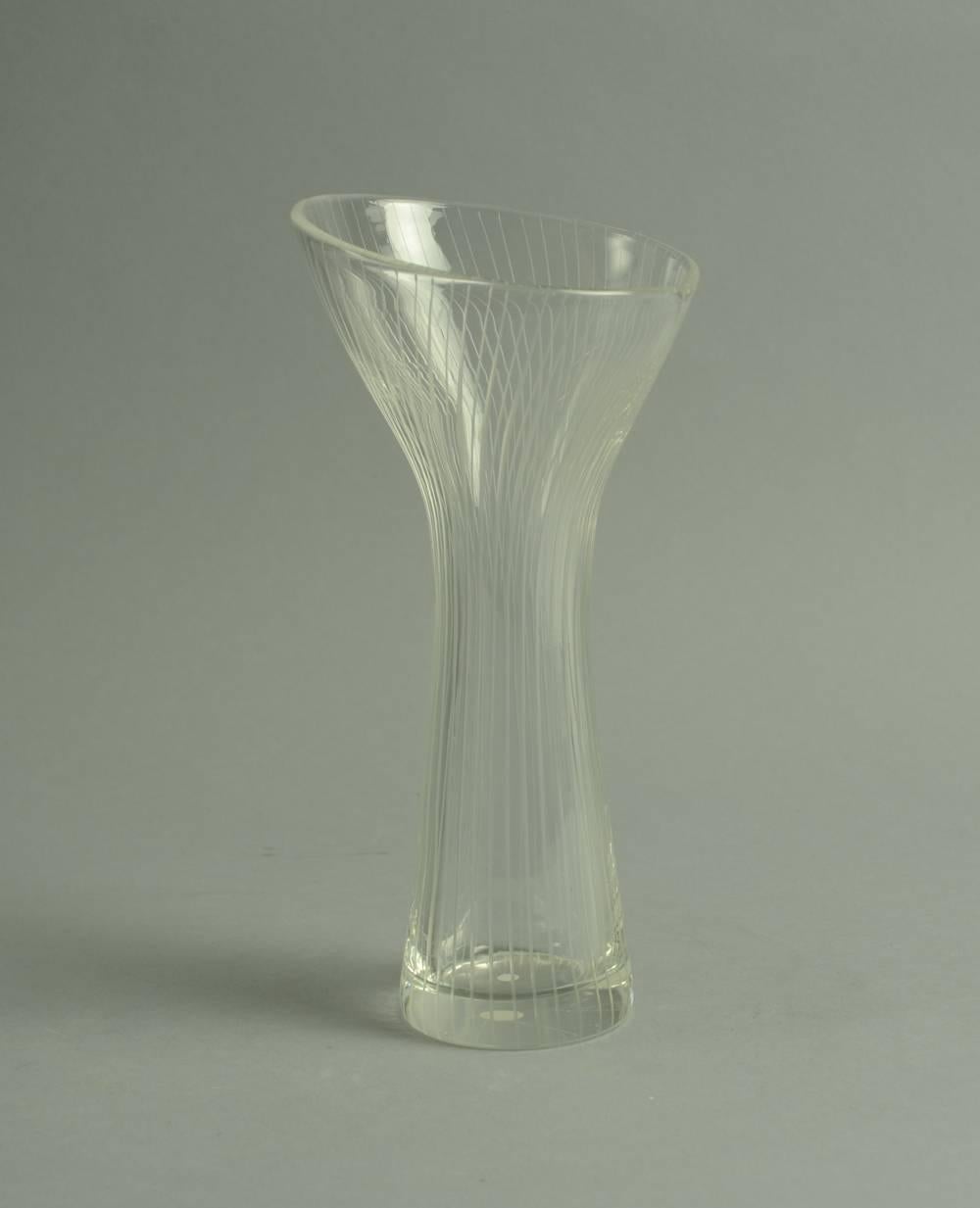 Three Engraved Vases by Tapio Wirkkala for Iittala In Excellent Condition For Sale In New York, NY
