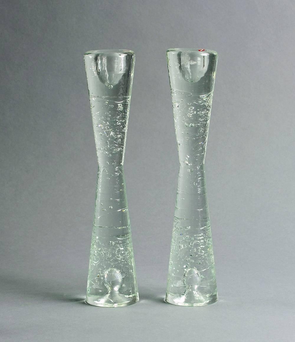 Mid-Century Modern Pair of Candlesticks by Timo Sarpaneva for Iittala For Sale