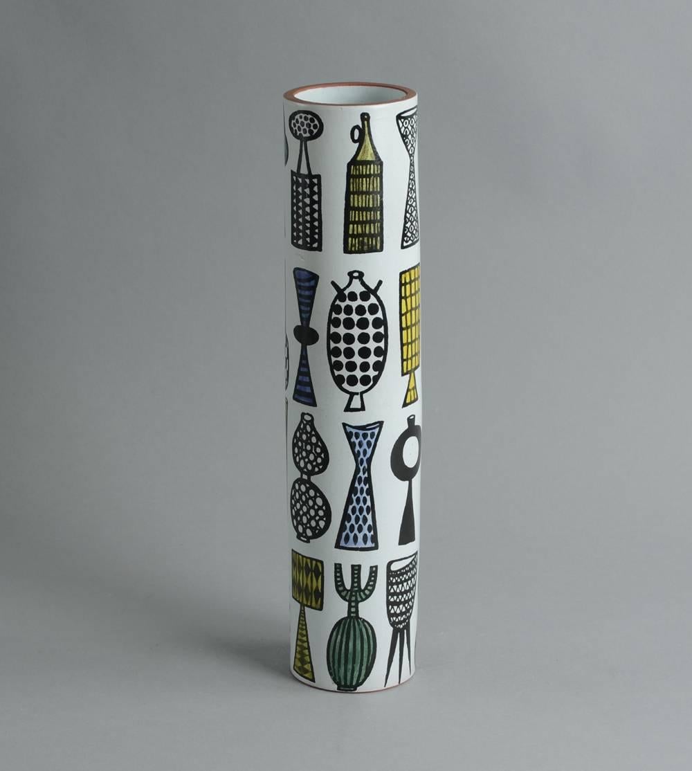 Ceramic Three Karneval Vases by Stig Lindberg for Gustavsberg For Sale