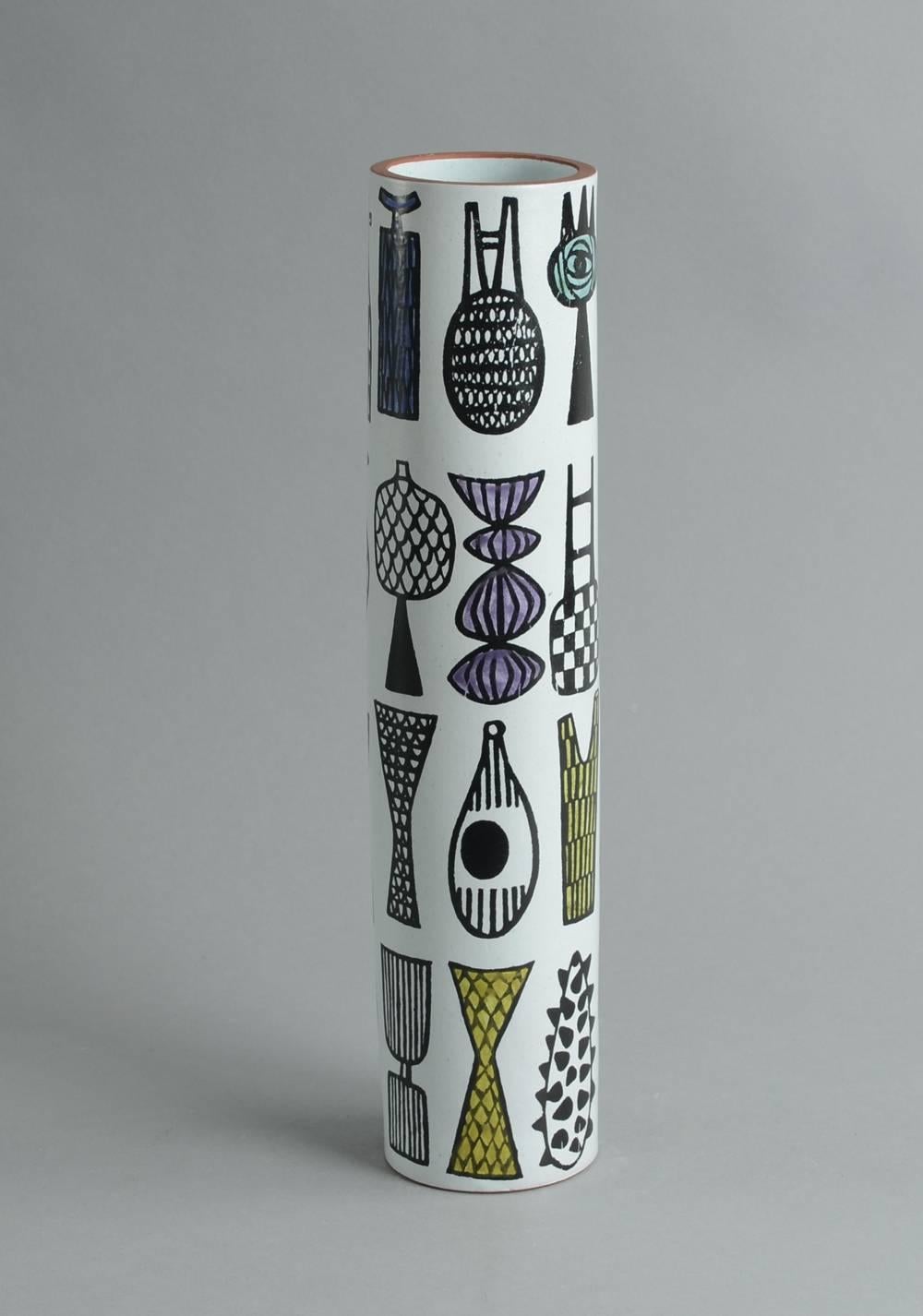 Three Karneval Vases by Stig Lindberg for Gustavsberg For Sale 1