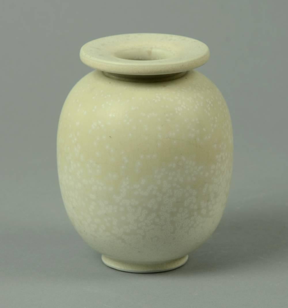 Ceramic Four Vases with White Glaze by Gunnar Nylund for Rörstrand