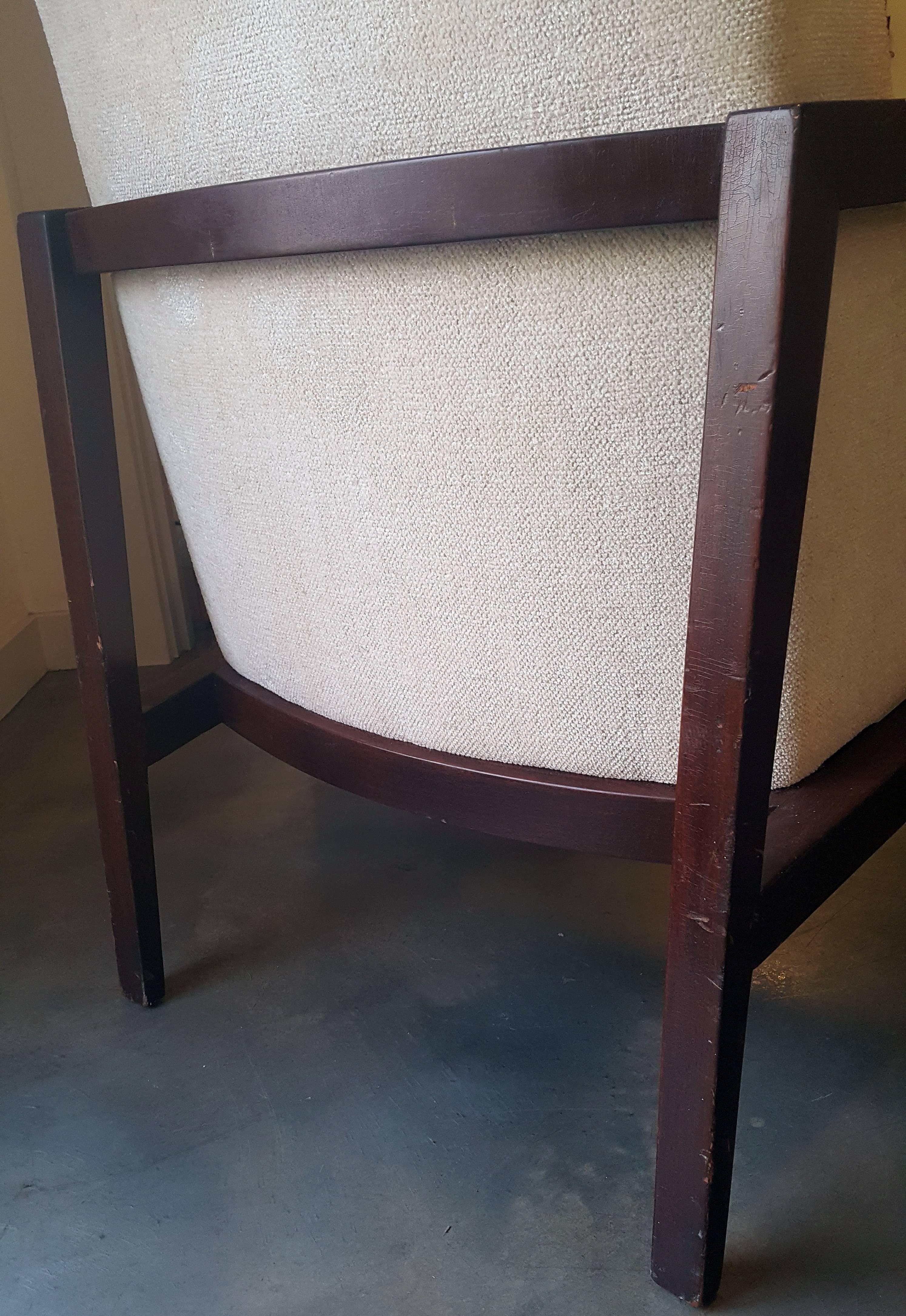 Dunbar Open-Frame Lounge Chair by Edward Wormley In Good Condition In Culver City, CA