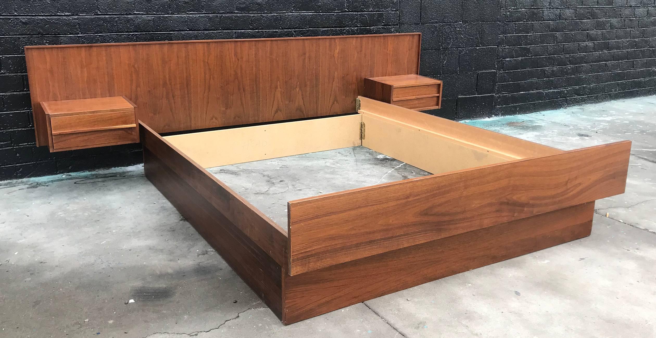 floating bed measurements