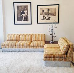 Milo Baughman for Thayer Coggin Three-Piece Sectional Sofa