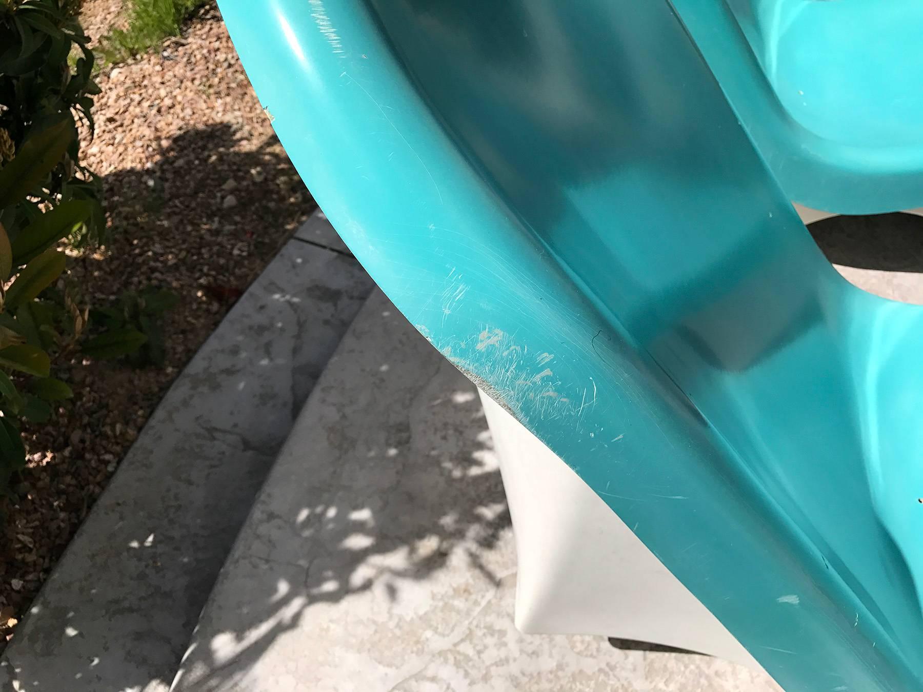 Mid-Century Modern Pair of Mid-Century Fiberglass Poolside Lounge Chairs by Lebarron of California