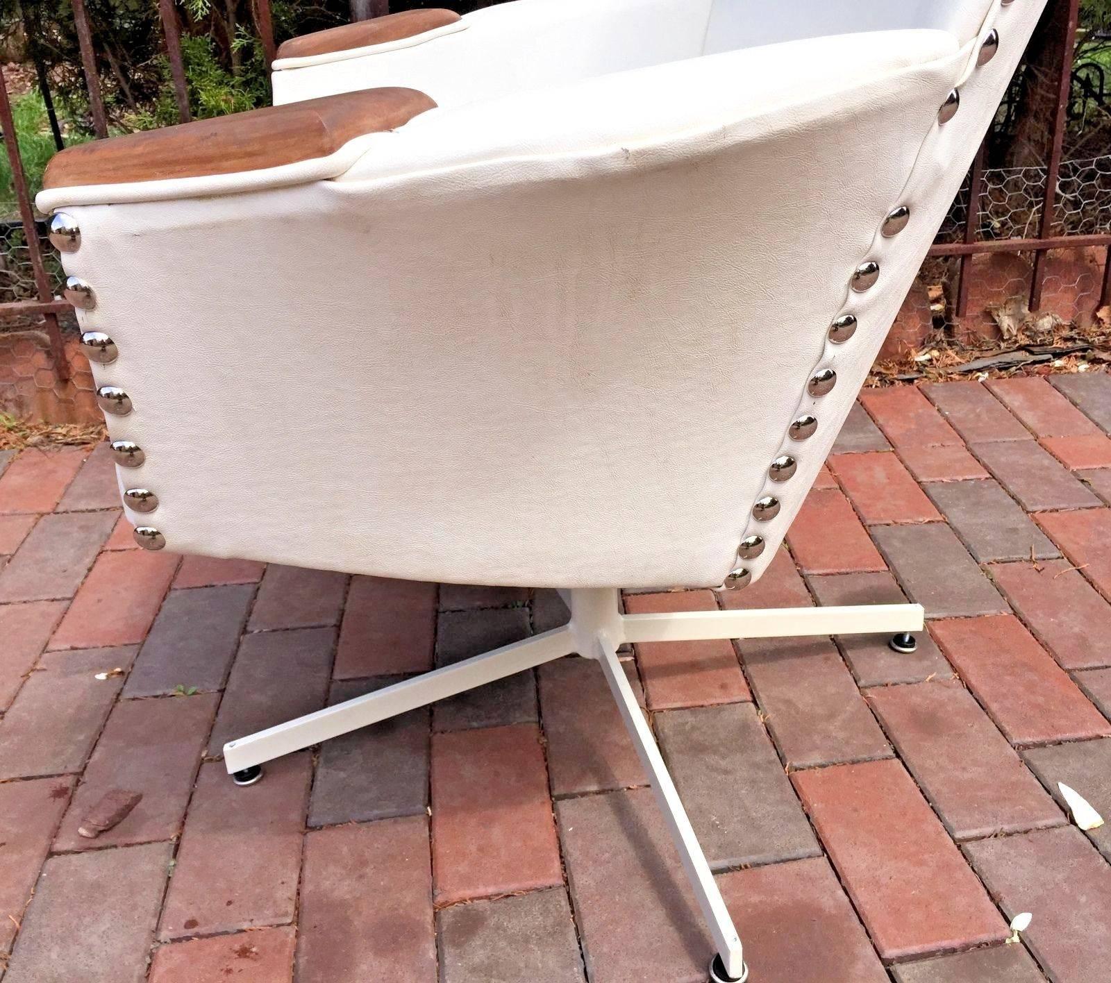 American Adrian Pearsall High Back Lounge Chair