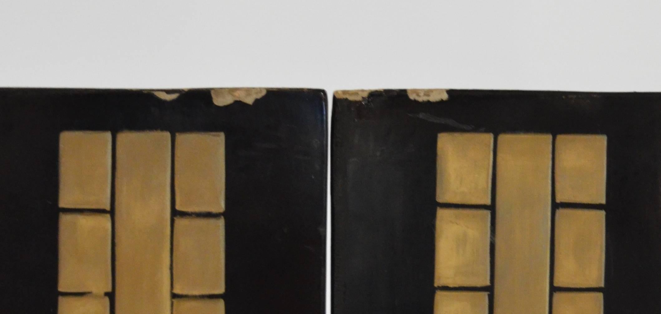 Black Lacquer and Gold Screen:  Paul Fehér 1