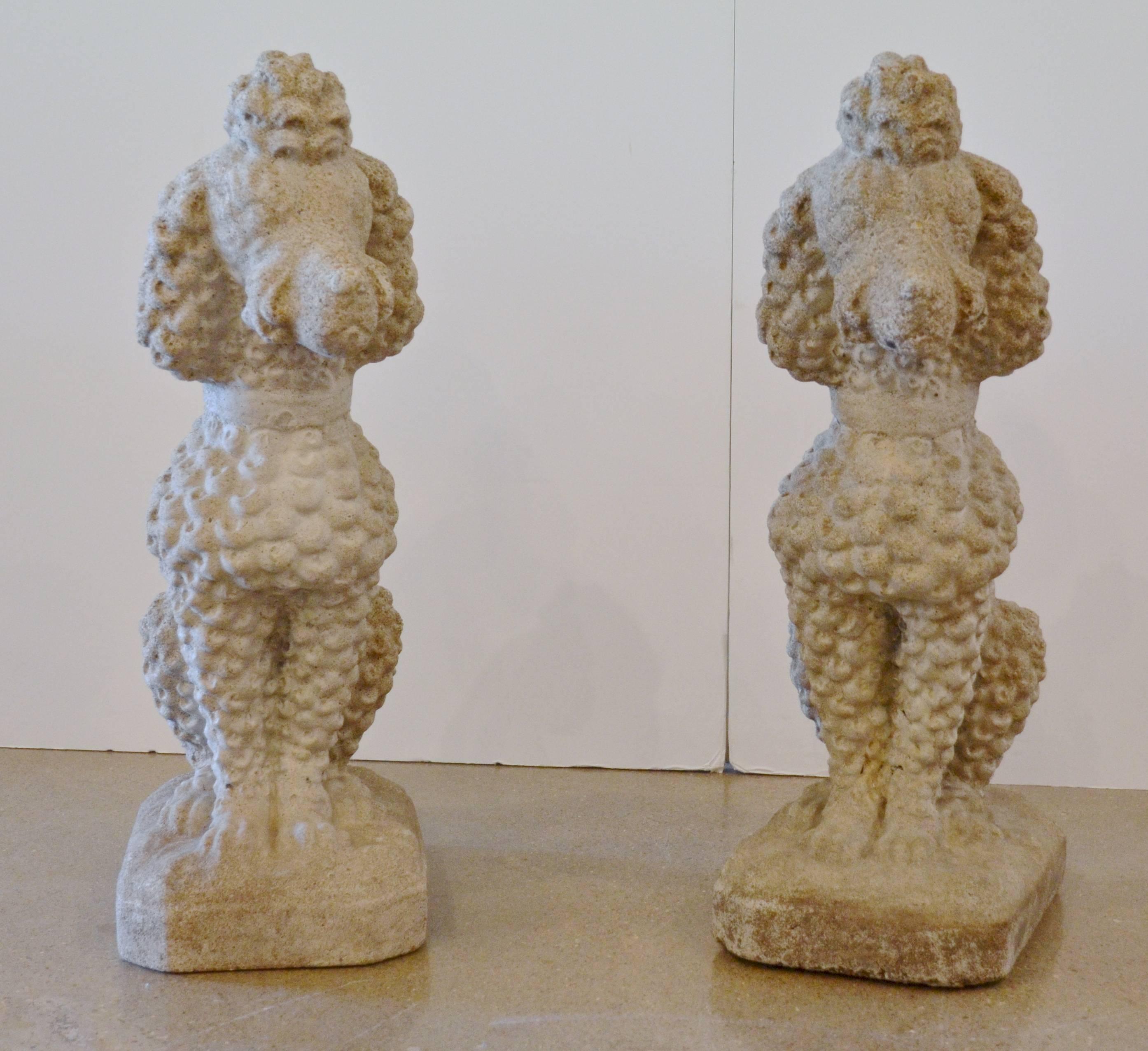 American Cast Stone Poodles