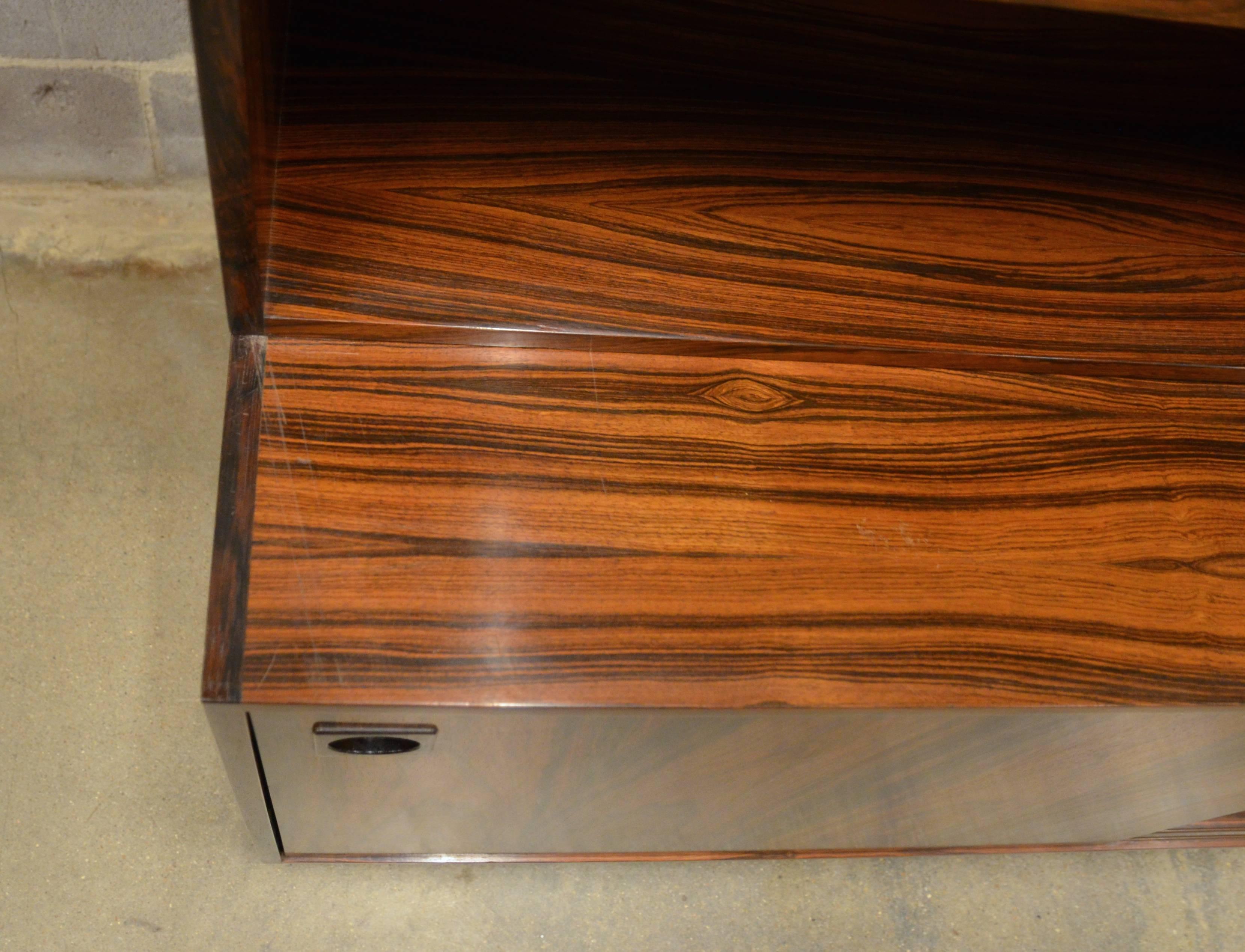 Mid-Century Modern Danish Rosewood Bookcase 2