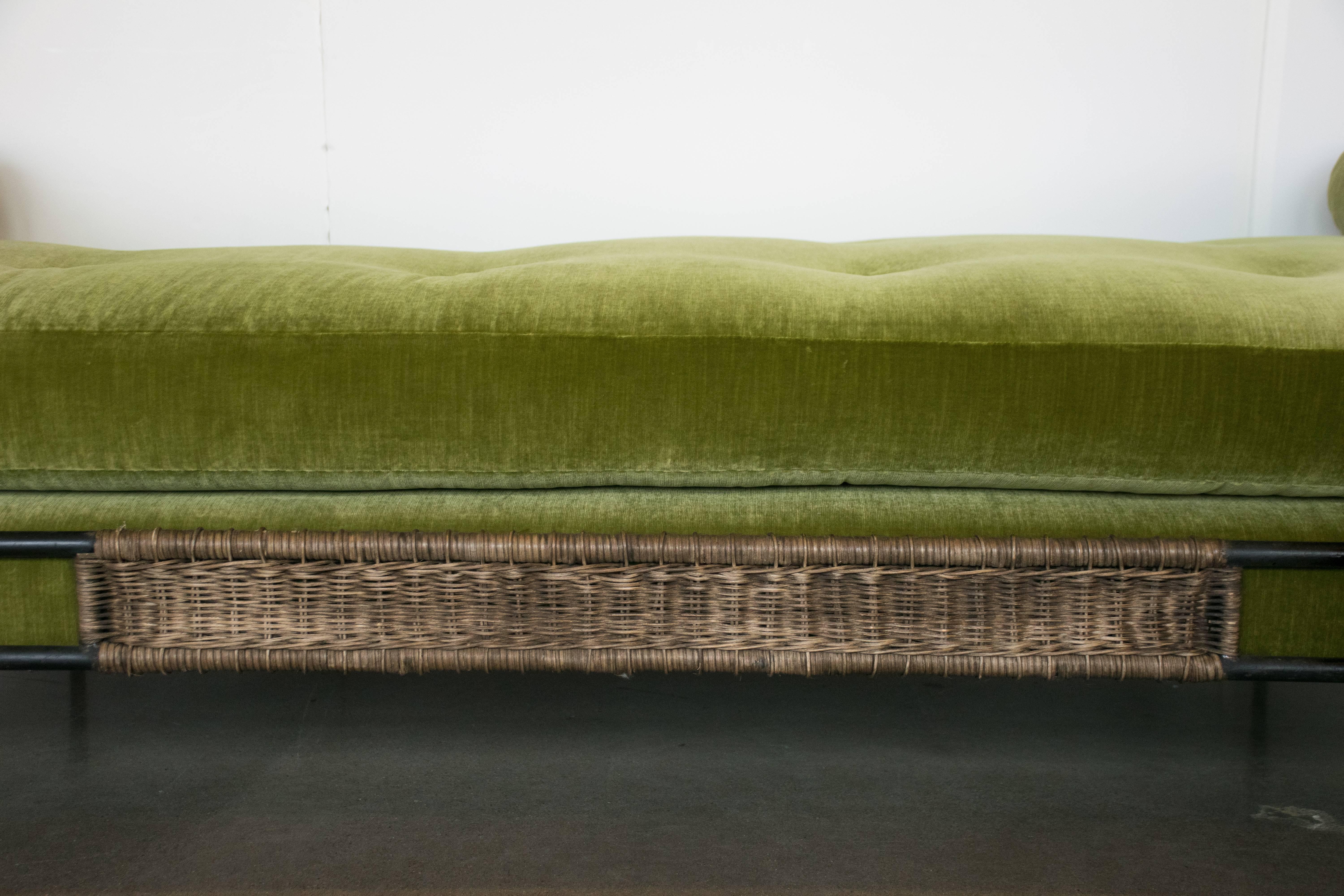 Mid-Century Modern Daybed by Mathieu Matégot; France, 1950s