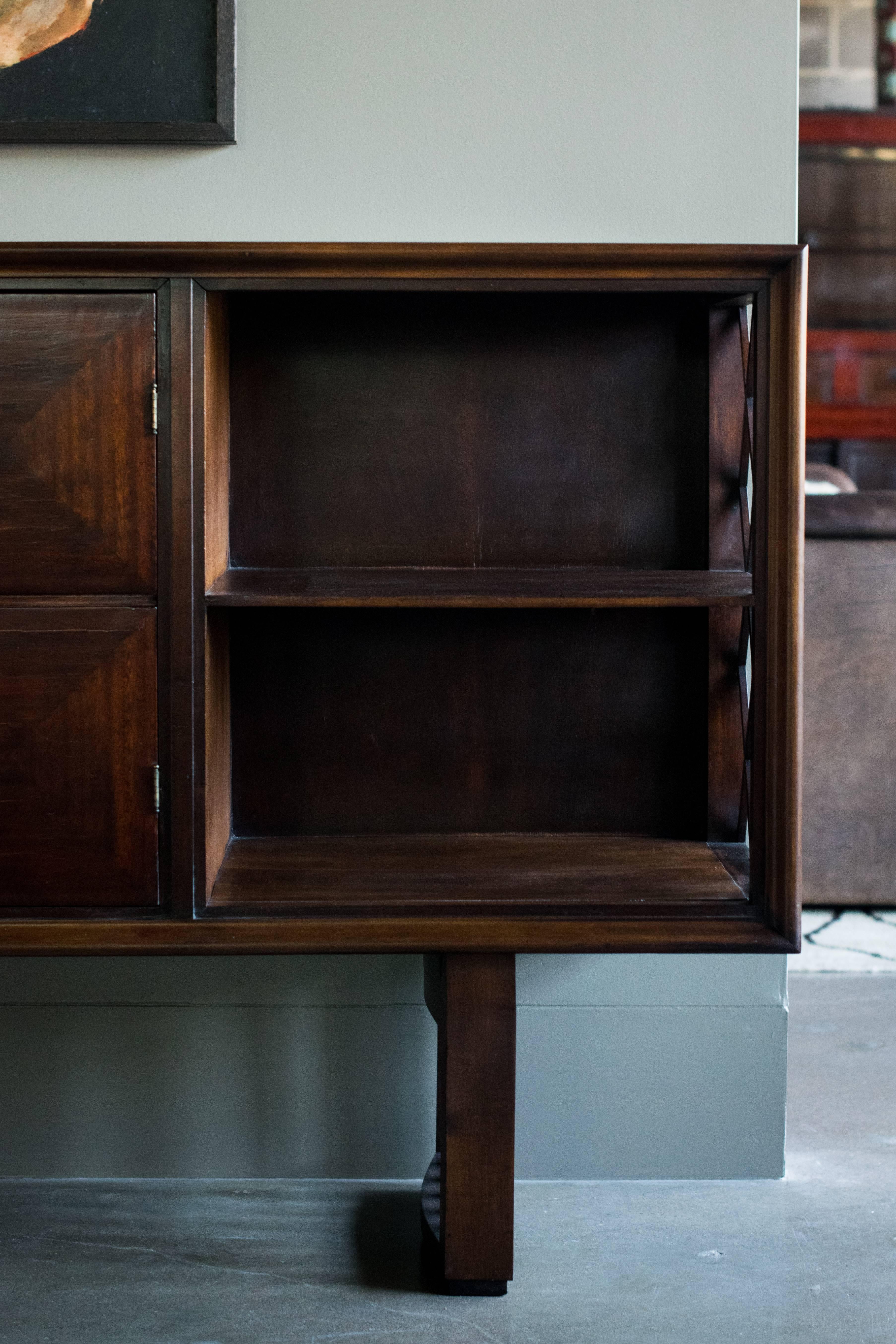 Midcentury Sideboard of Jacaranda Wood, Brazil, 1950s 1