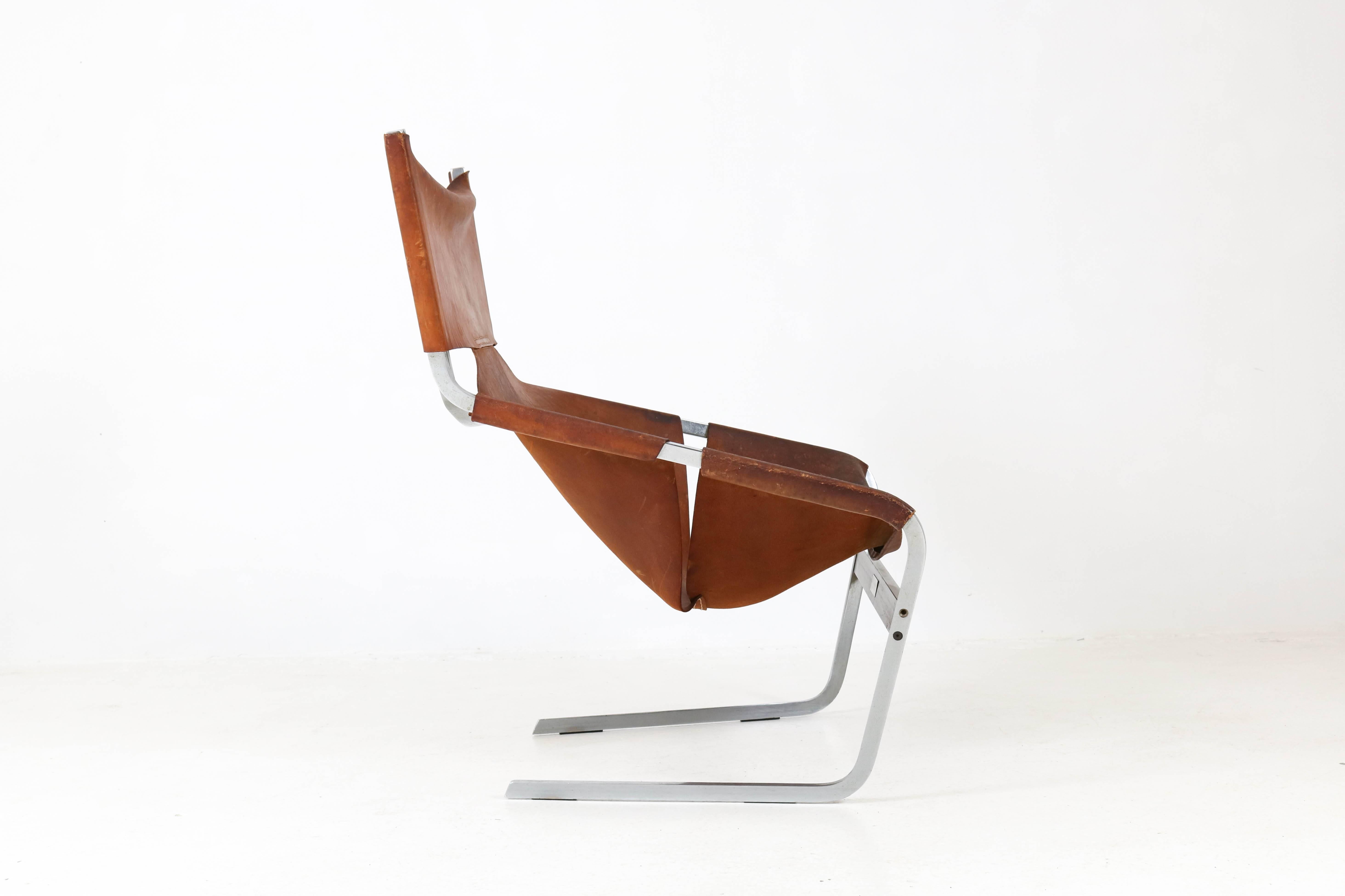 Mid-Century Modern F-444 Lounge Chair by Pierre Paulin for Artifort, 1960s 4