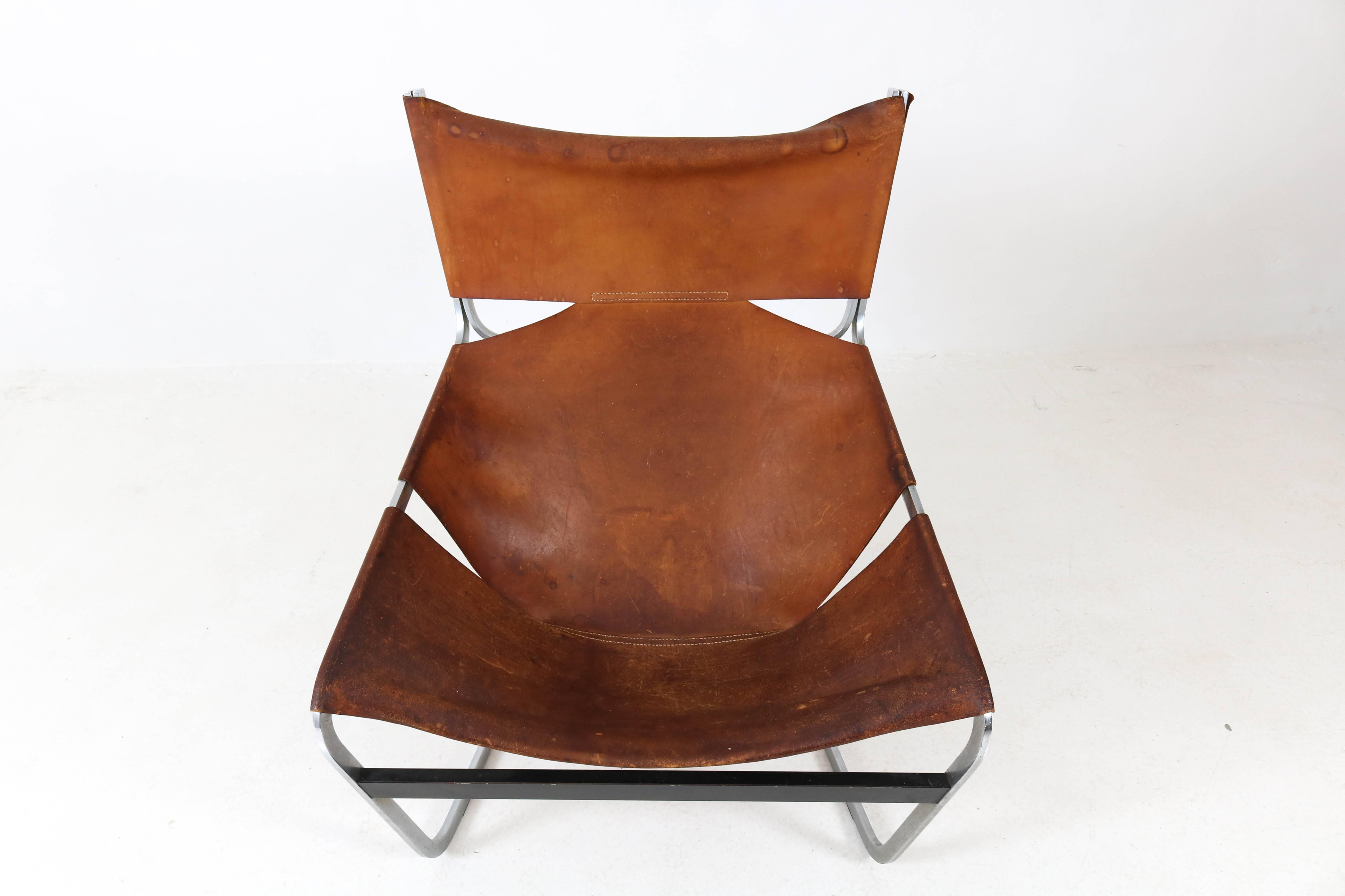 Mid-Century Modern F-444 Lounge Chair by Pierre Paulin for Artifort, 1960s 3