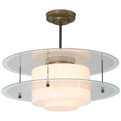 Art Deco Gispen Giso Pendant Lamp by W.H. Gispen, 1931