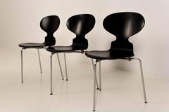 Three Ant Chairs Model FH 3100 by Arne Jacobsen, 1970