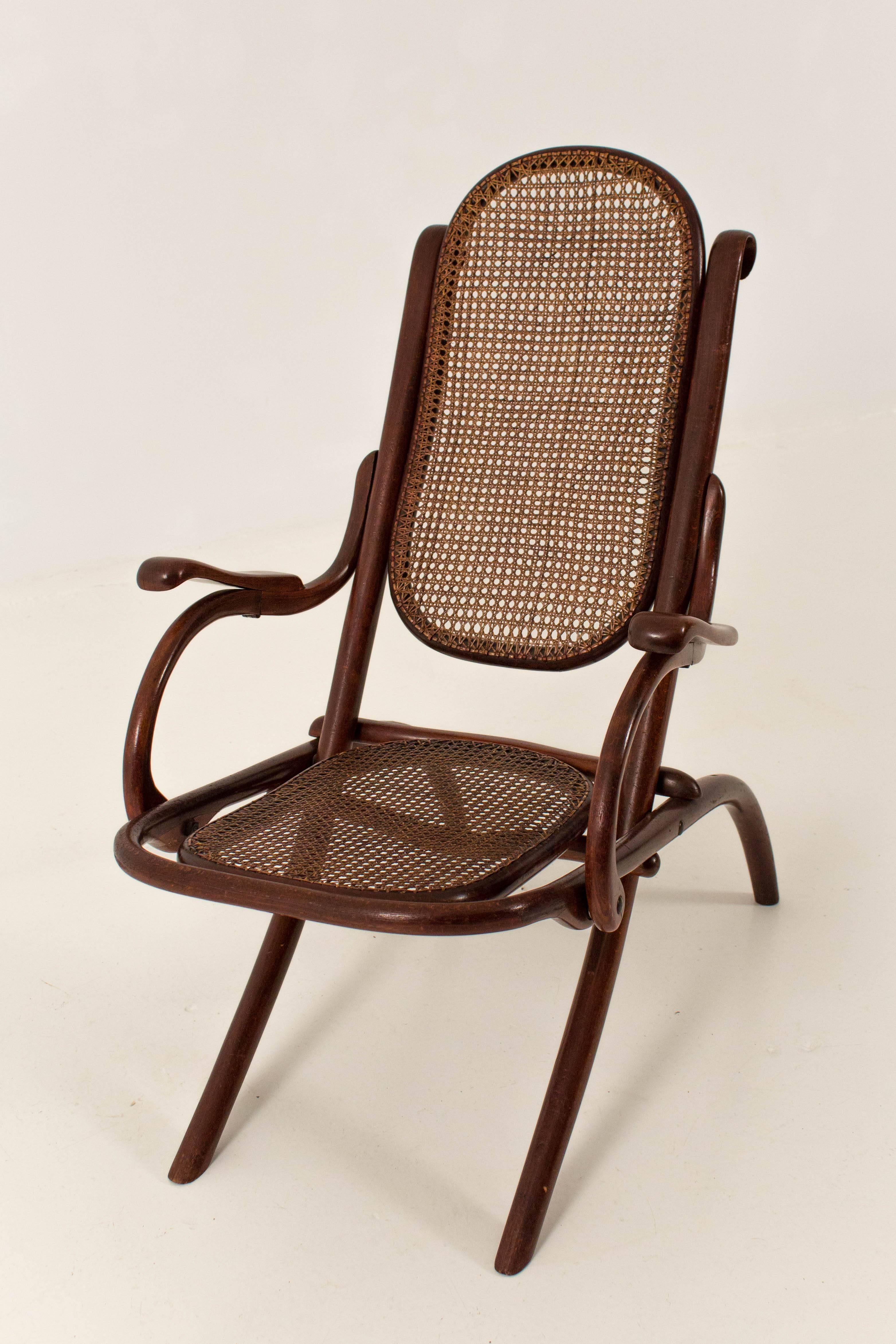 Thonet Fold Chair Austria 1890s In Good Condition In Amsterdam, NL