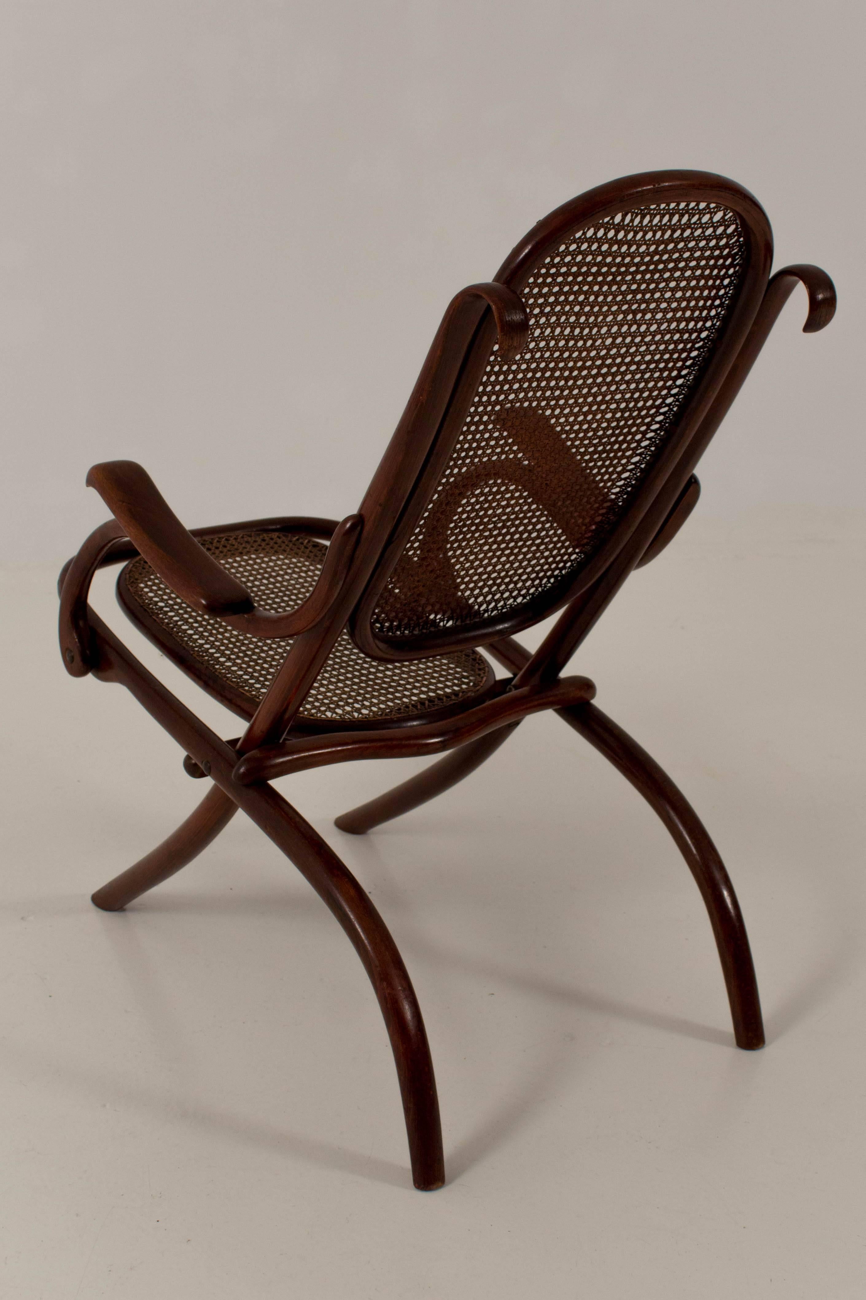 Late 19th Century Thonet Fold Chair Austria 1890s