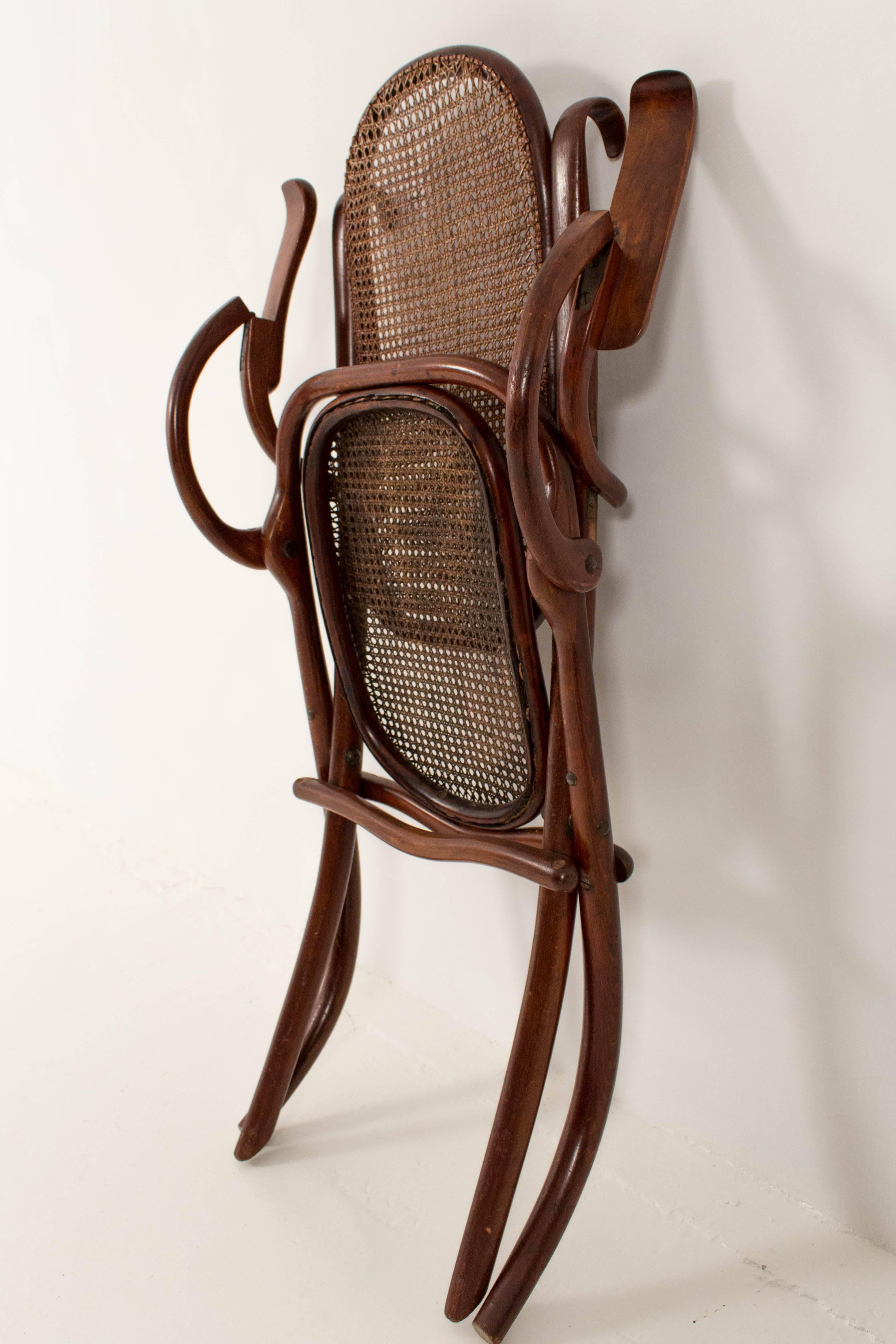 Thonet Fold Chair Austria 1890s 1