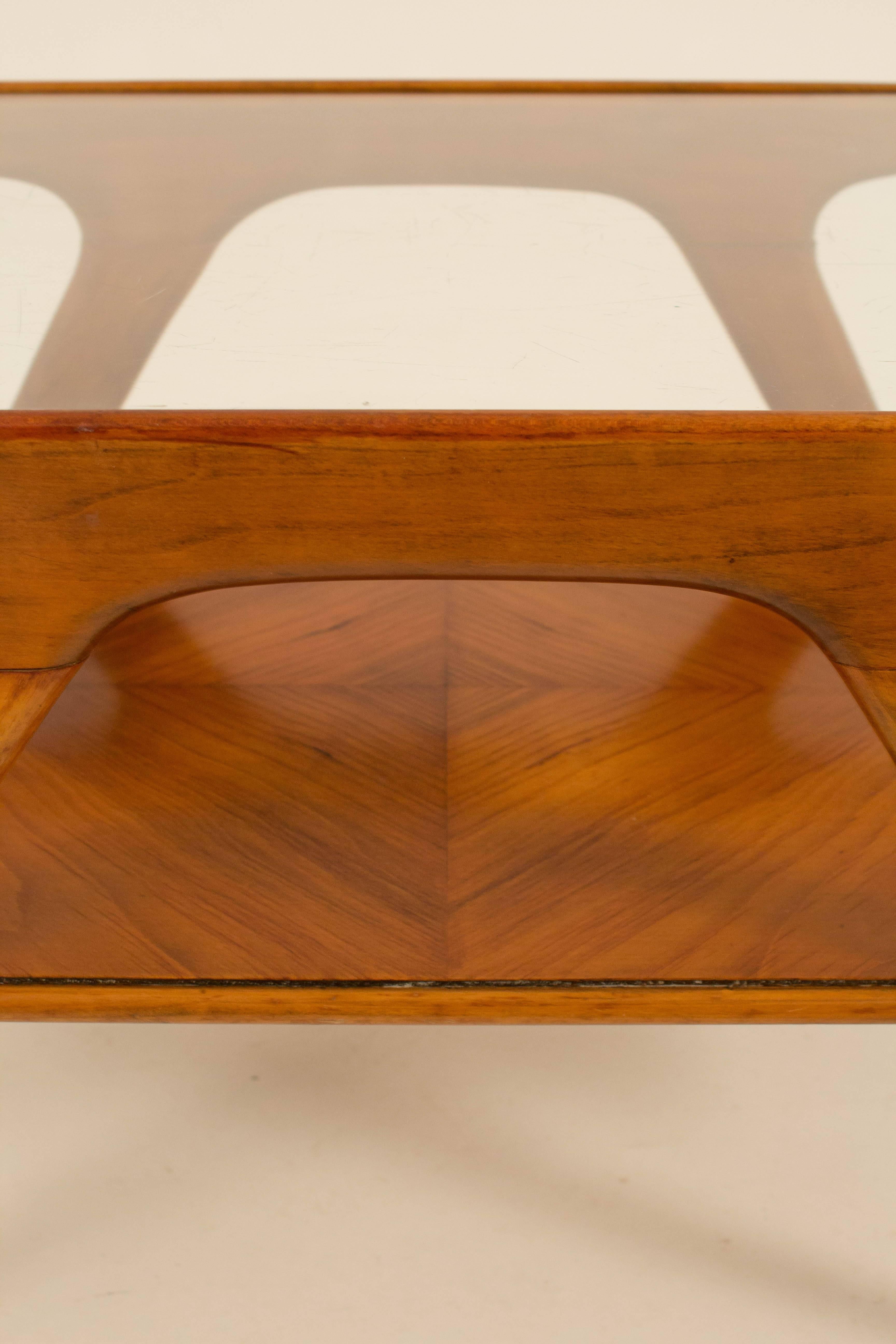 Mid-20th Century Funky Mid-Century Modern Coffee Table by Cesare Lacca for Cassina