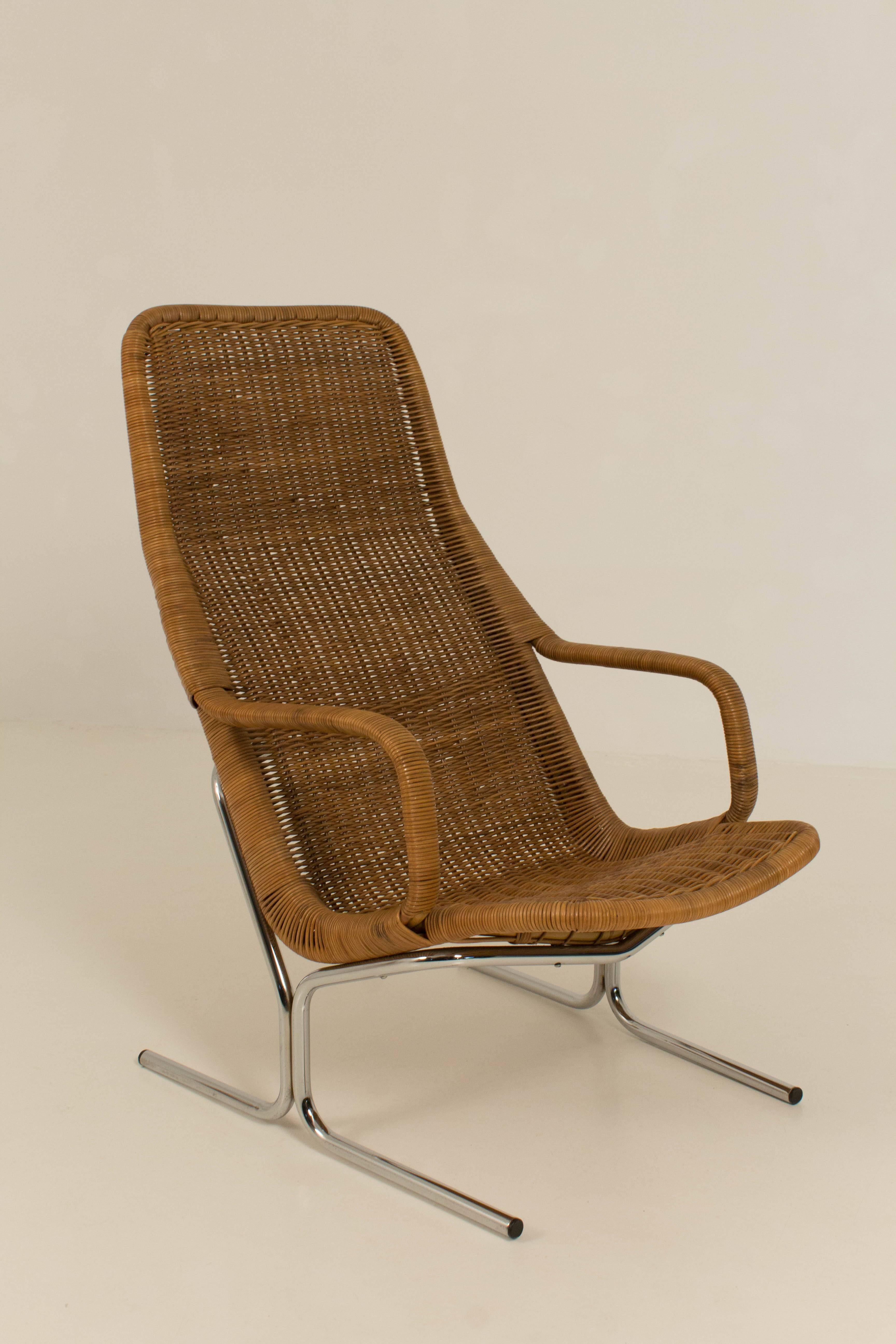Pair of Mid-Century Modern Lounge Chairs Model 514 C by Dirk Van Sliedregt In Good Condition In Amsterdam, NL