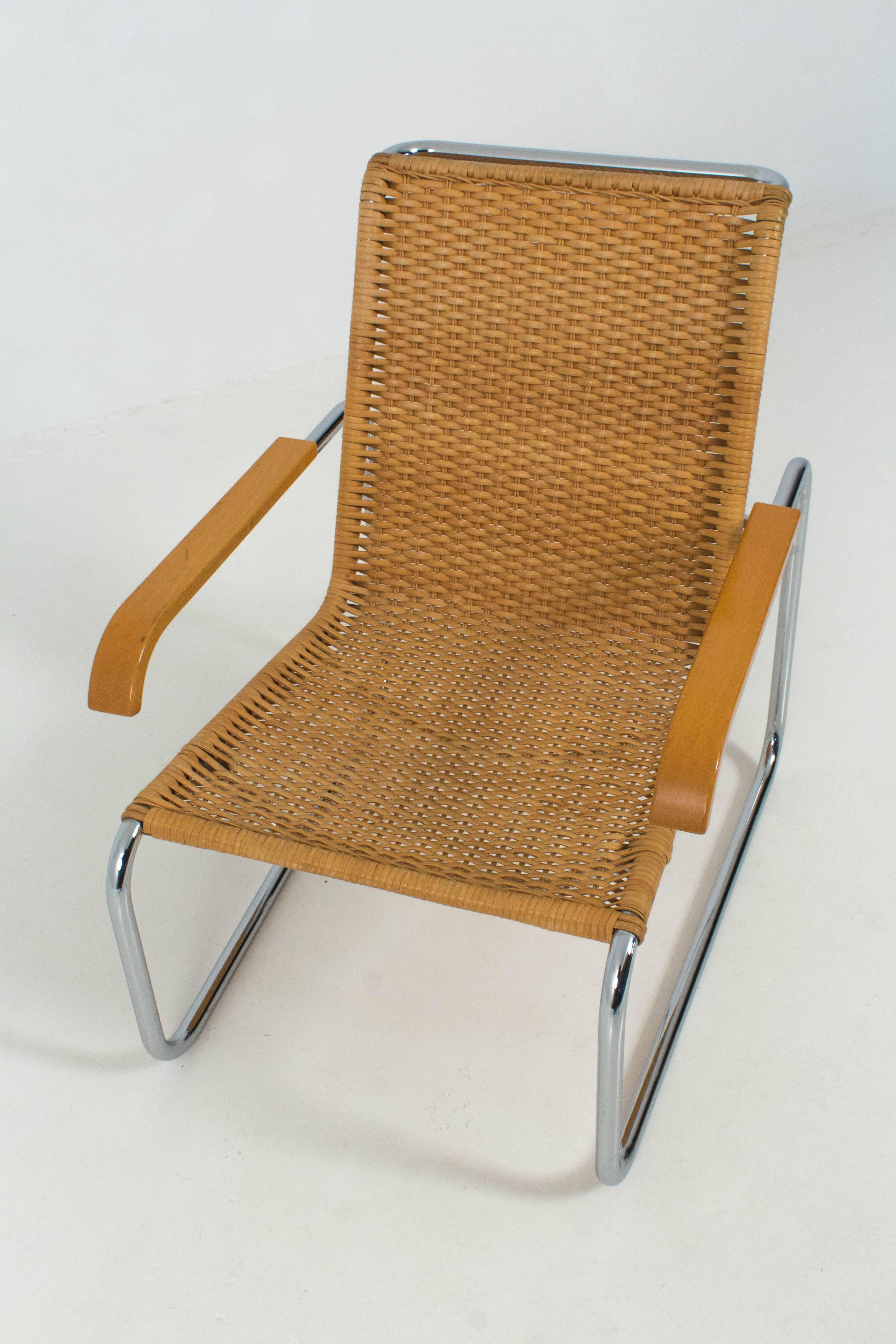 German B 35 Lounge Chair by Marcel Breuer for Thonet, 1970s
