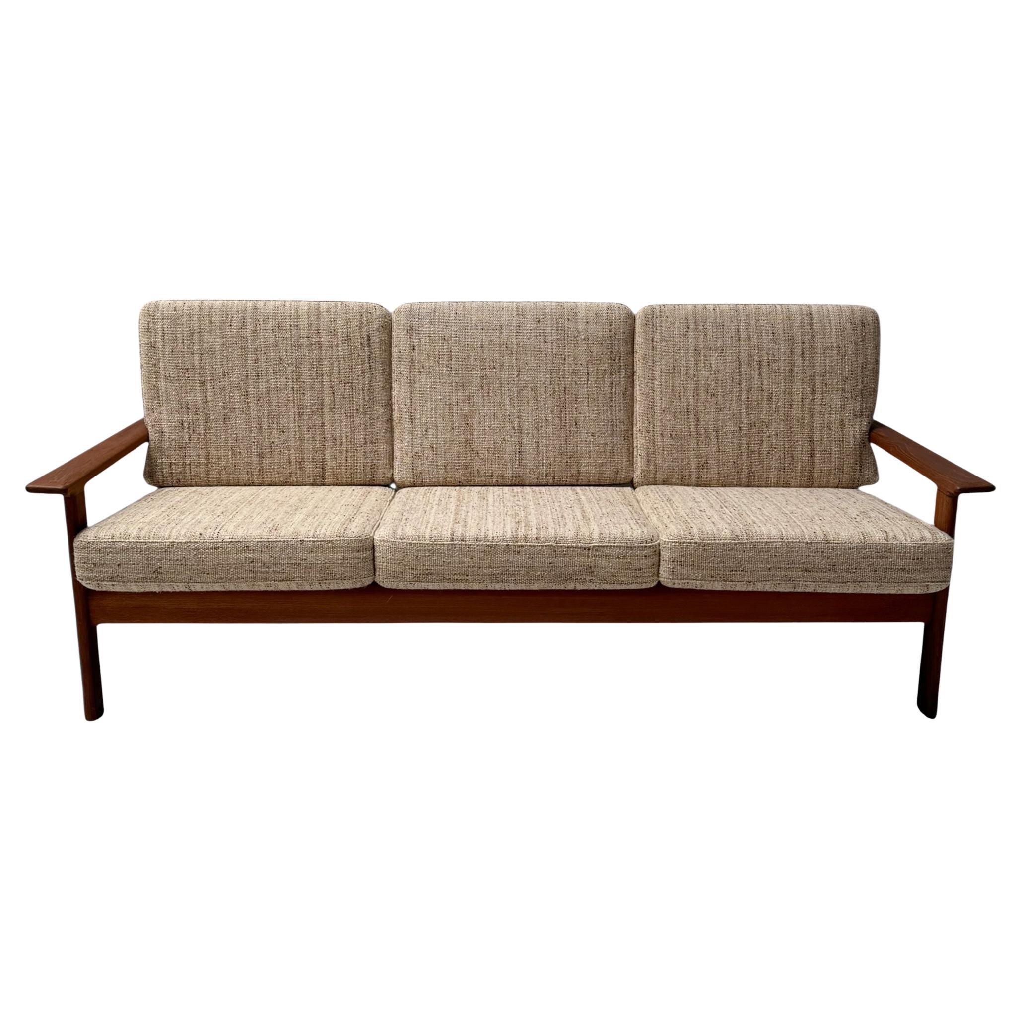 Sofá moderno de mediados de siglo de tres piezas Antimott de Walter Knoll / Wilhelm Knoll