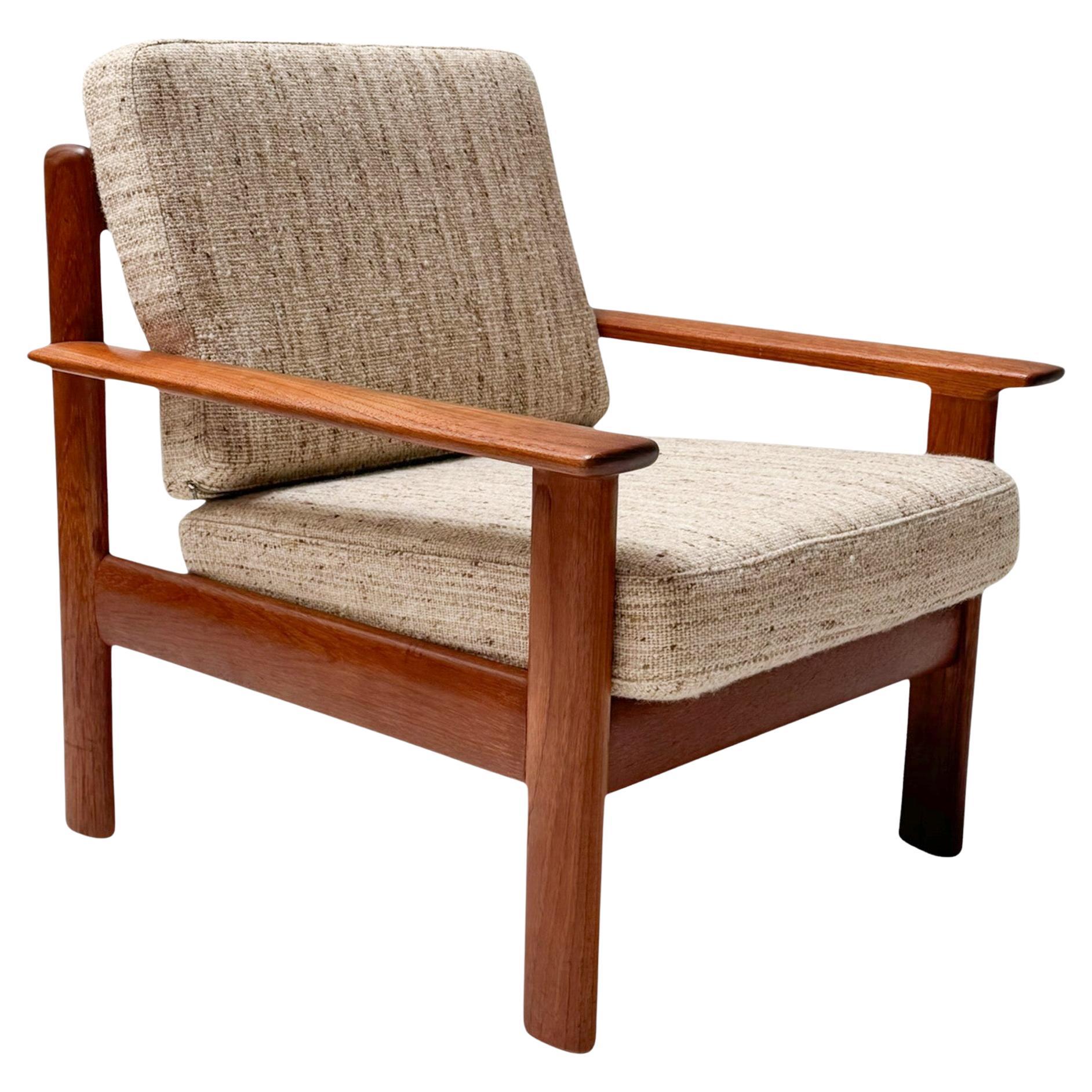 Sillón Moderno de Mitad de Siglo Antimott de Walter Knoll / Wilhelm Knoll, Años 60 en venta