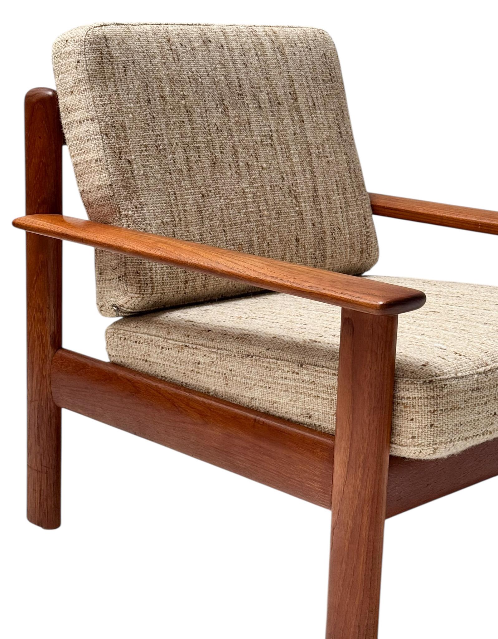 Sillón Moderno de Mitad de Siglo Antimott de Walter Knoll / Wilhelm Knoll, Años 60 mediados del siglo XX en venta