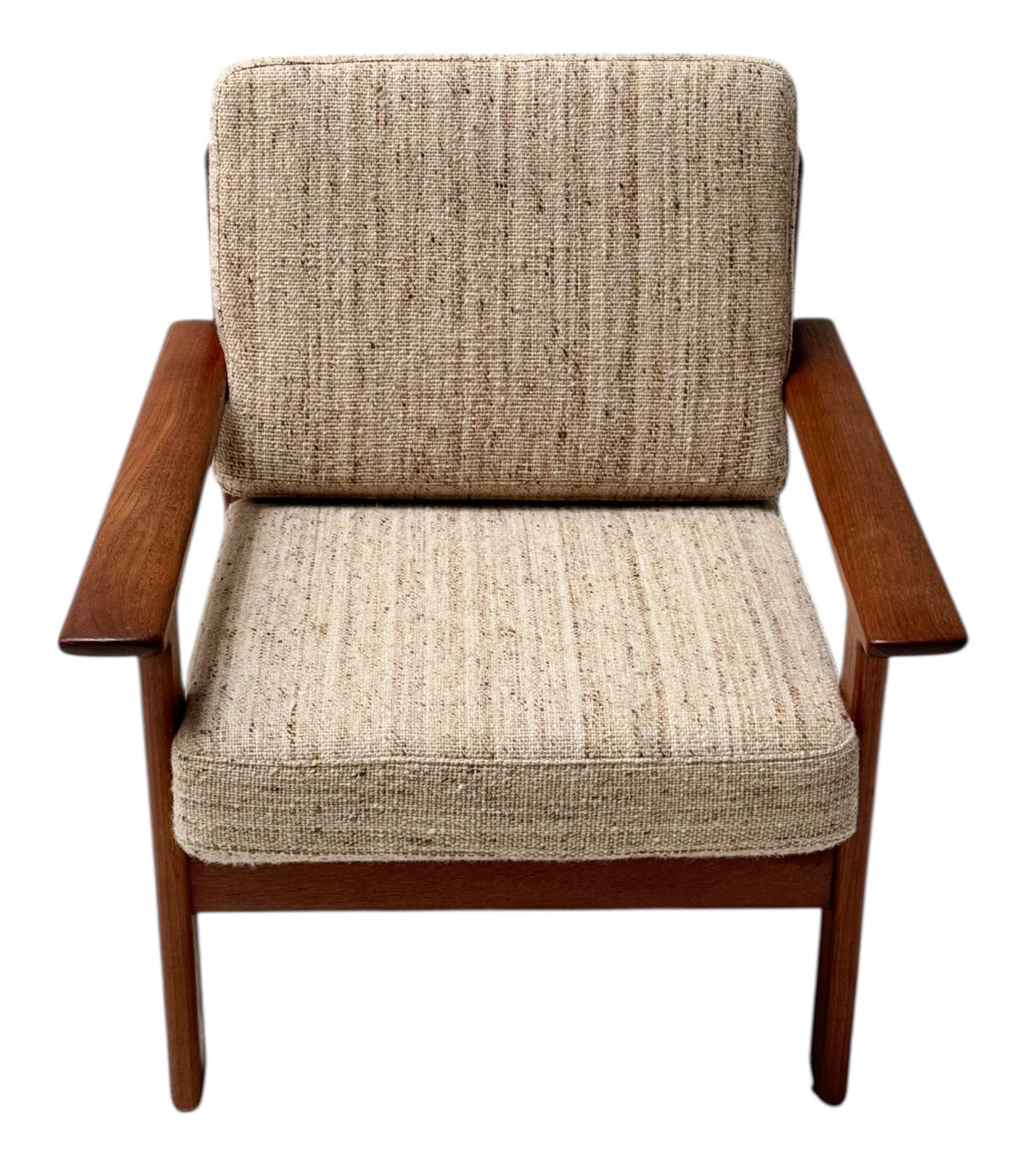 Sillón Moderno de Mitad de Siglo Antimott de Walter Knoll / Wilhelm Knoll, Años 60 Moderno de mediados de siglo en venta