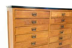 Rare Art Deco Haagse School Haberdashery Cabinet, 1930s