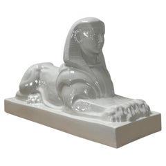 Art Deco Sphinx Sculpture by Charles Vos, Dutch Design, 1920s