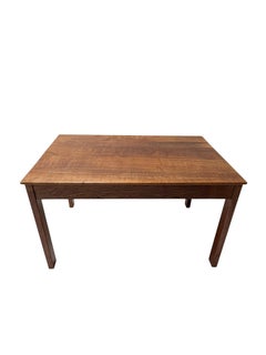 Art Deco Dining Table by J.A. Muntendam, Solid Oak, 1920s Dutch Design