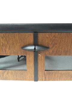 Vitrine de style Art déco « Amsterdamse School » par E.G.C. Schubad, années 1920