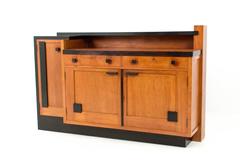 Rare and Important Art Deco Haagse School Credenza by Toko v/d Pol Semarang