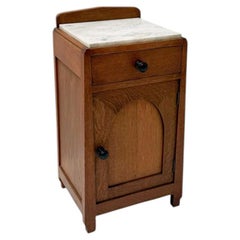 Art Deco Amsterdamse School Nightstand by Fa. Drilling Amsterdam, 1920s