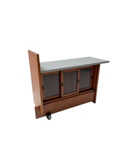 Art-Déco-Sideboard von Willem Dudok, Eiche und Makassar, niederländisches Design, 1930er Jahre