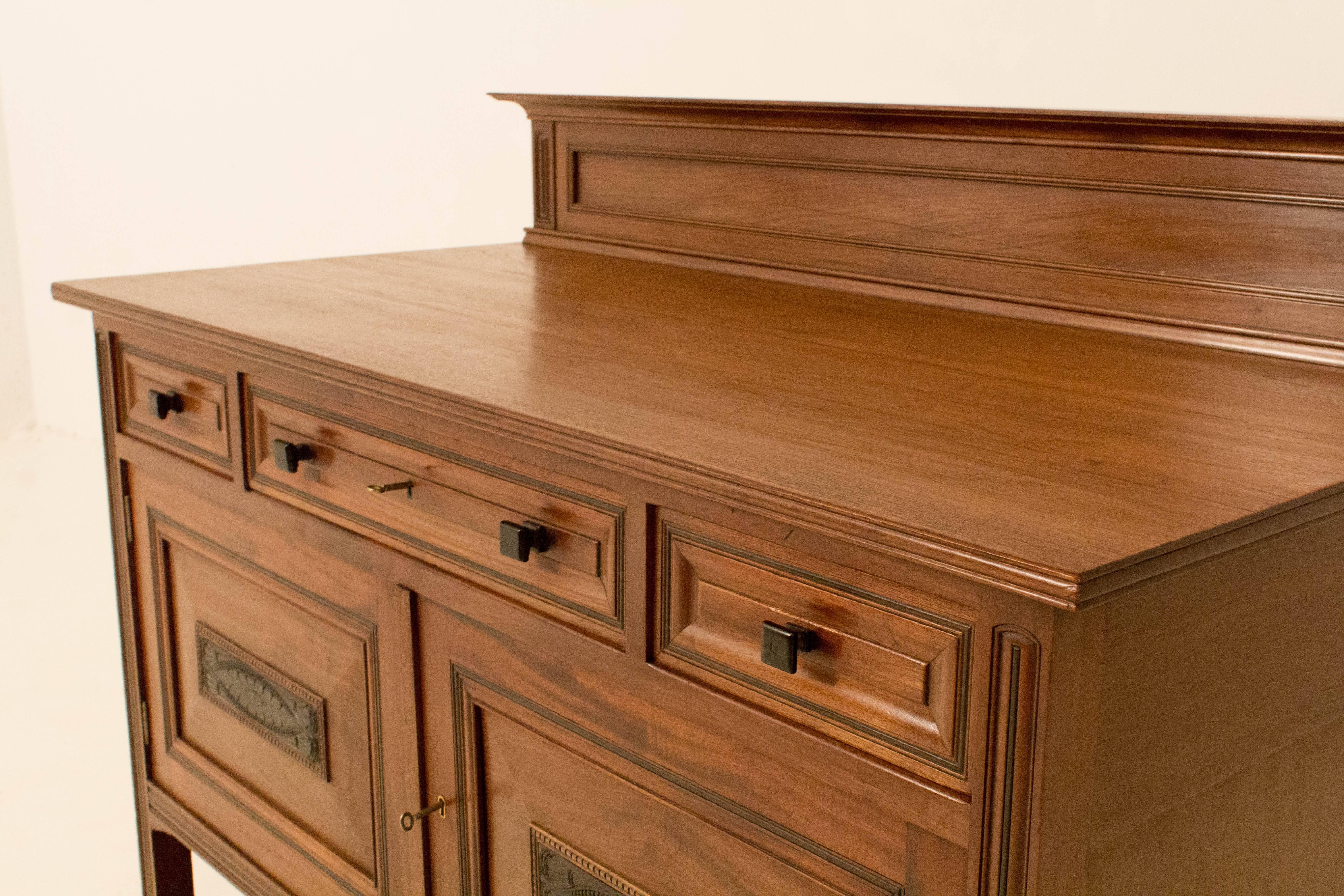 Elegant Art Nouveau Sideboard by KPC de Bazel In Good Condition In Amsterdam, NL