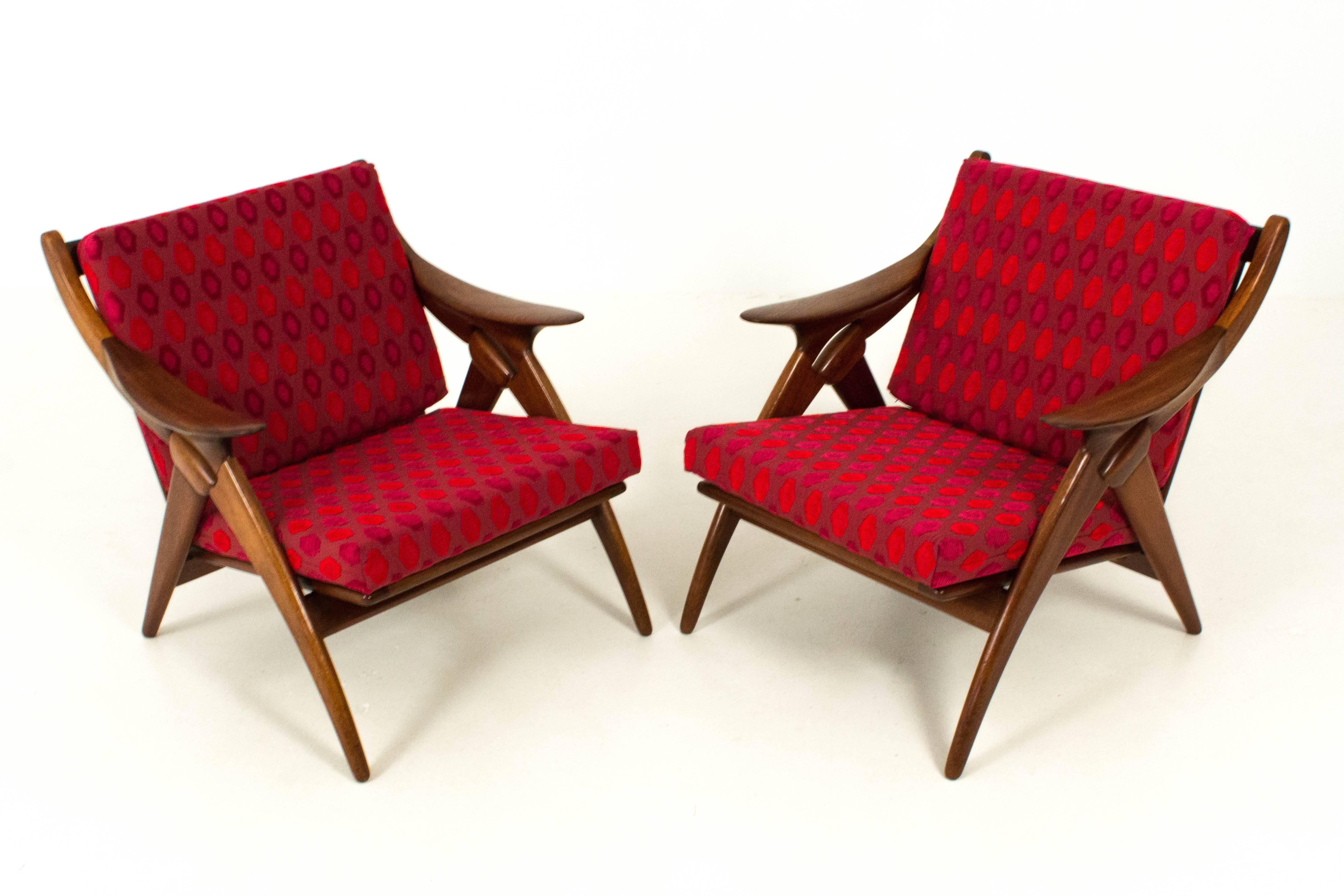 Mid-20th Century Stunning Mid-Century Modern Sofa and Lounge Chairs by De Ster Gelderland