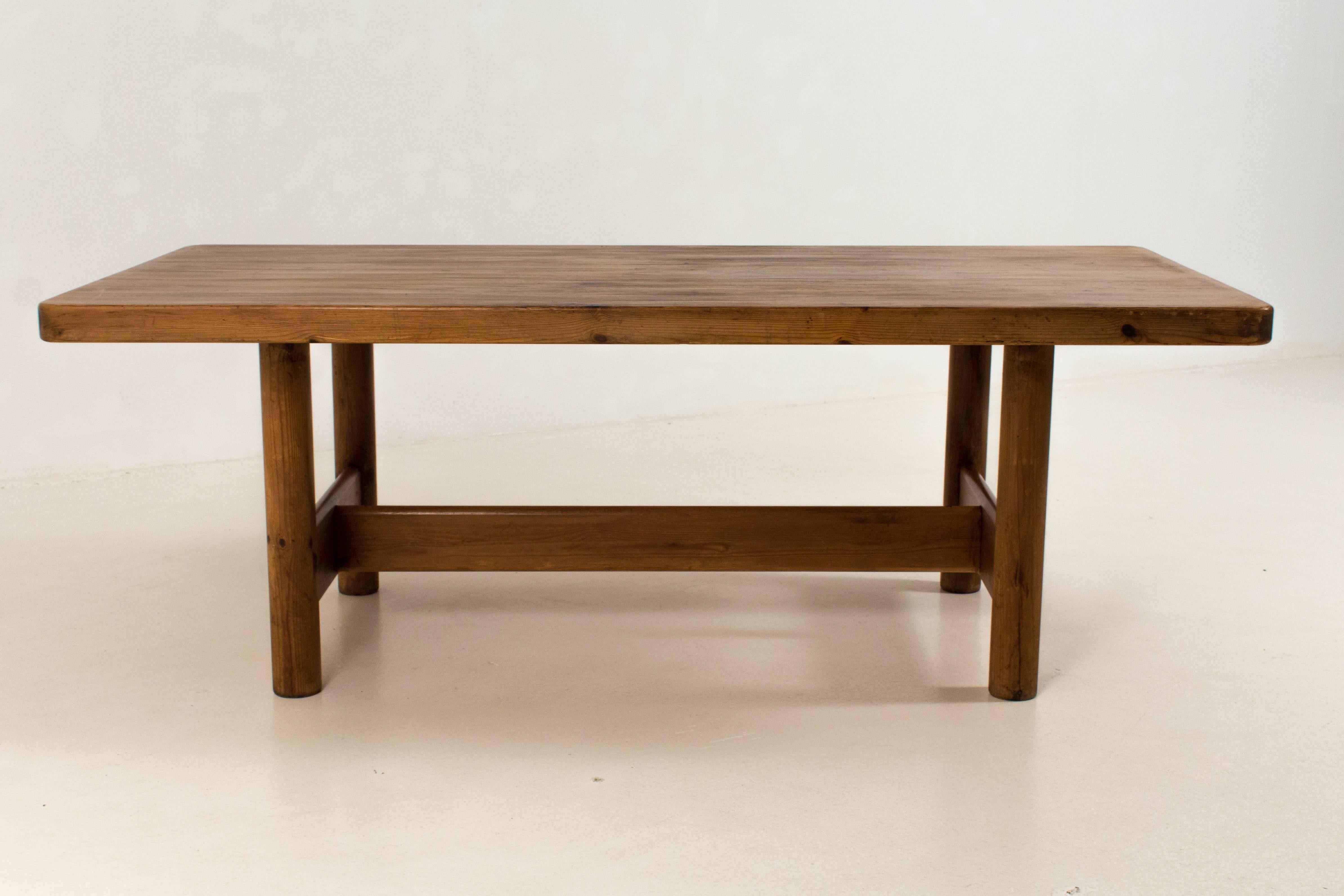 Danish Rare and Large Mid-Century Modern Dining Room Table by Rainer Daumiller, 1970s