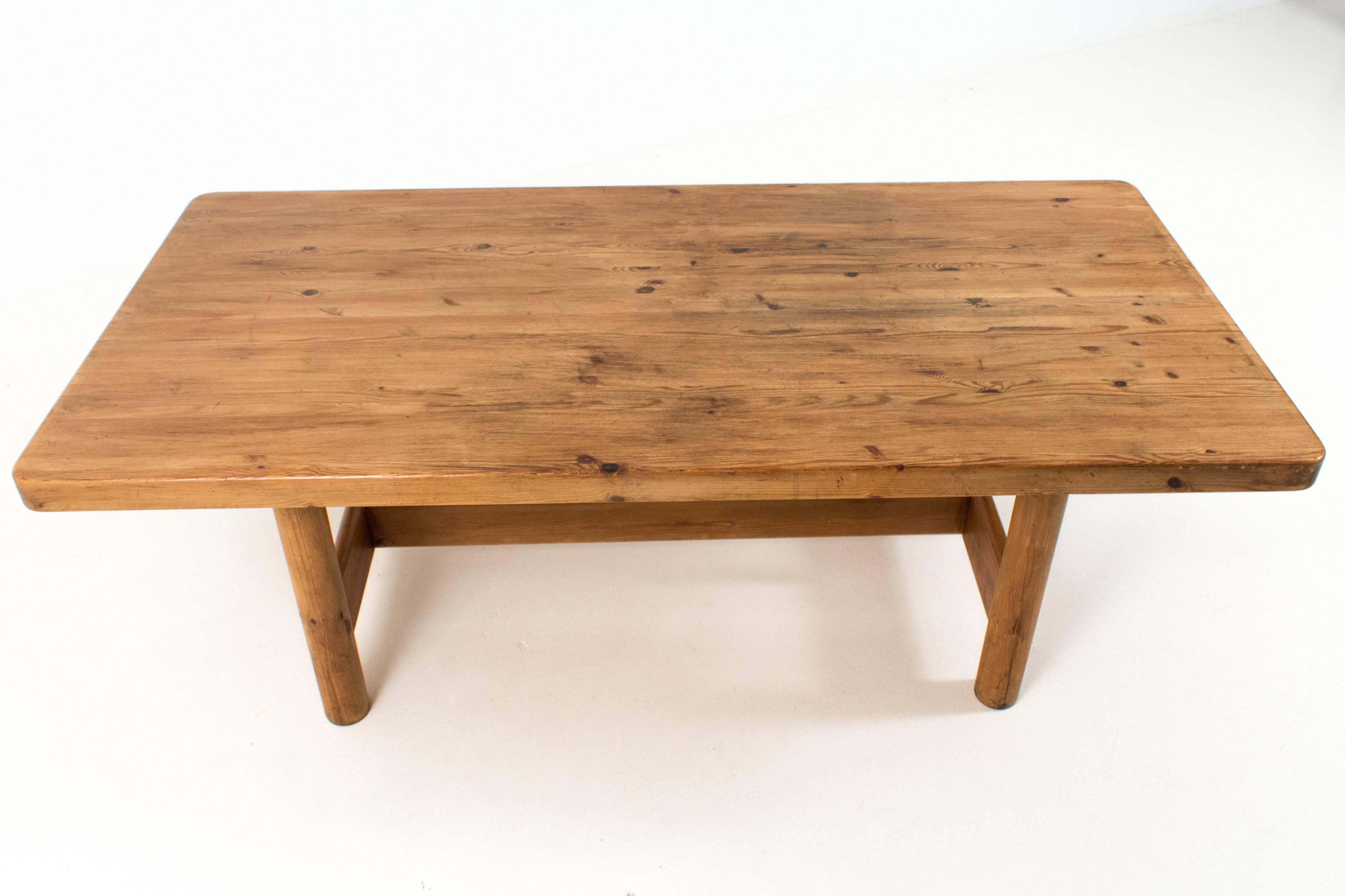 Rare and Large Mid-Century Modern Dining Room Table by Rainer Daumiller, 1970s In Good Condition In Amsterdam, NL