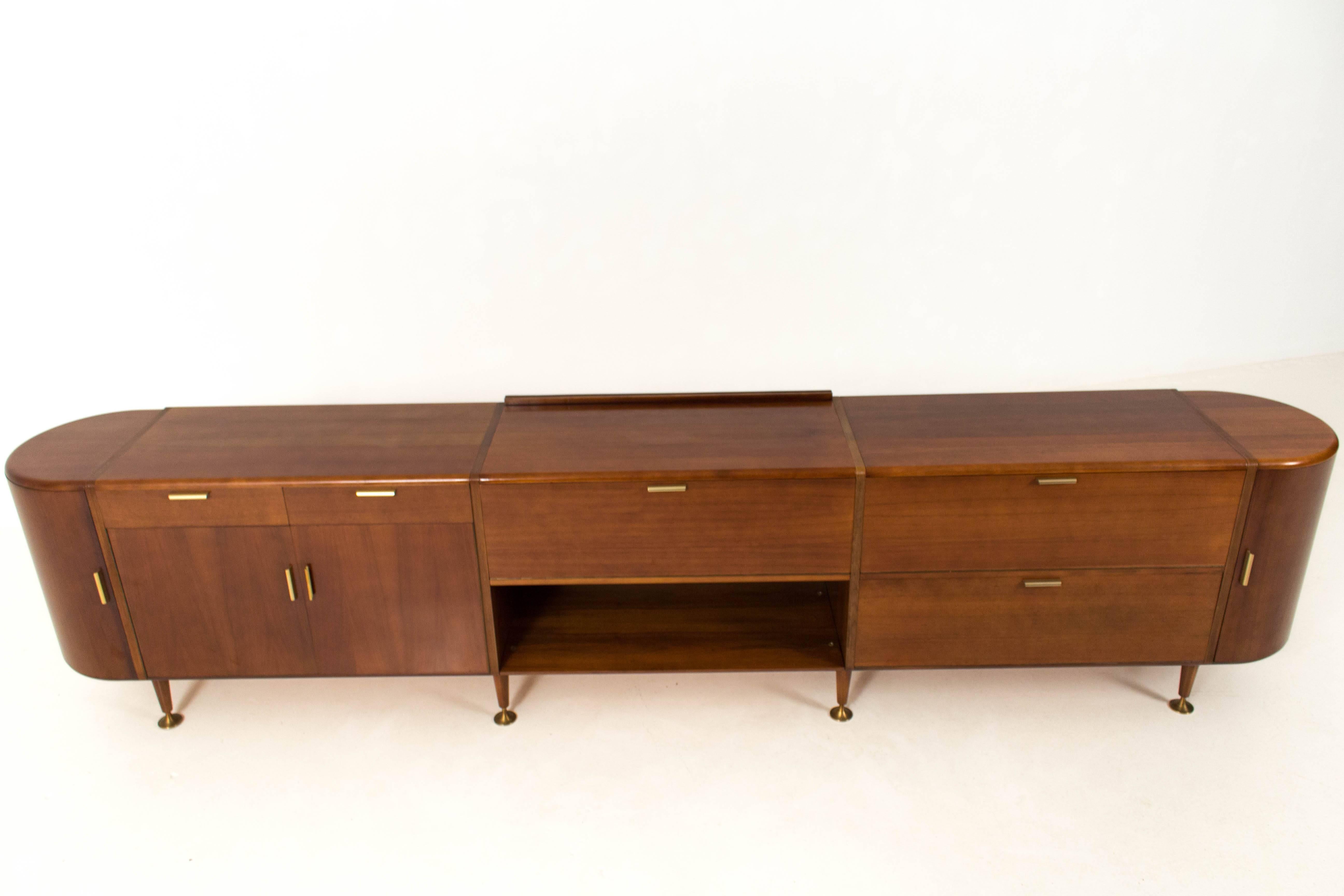 Extra Large Mid-Century Modern Sideboard by A.A.Patijn for Poly-Z, 1960s 2