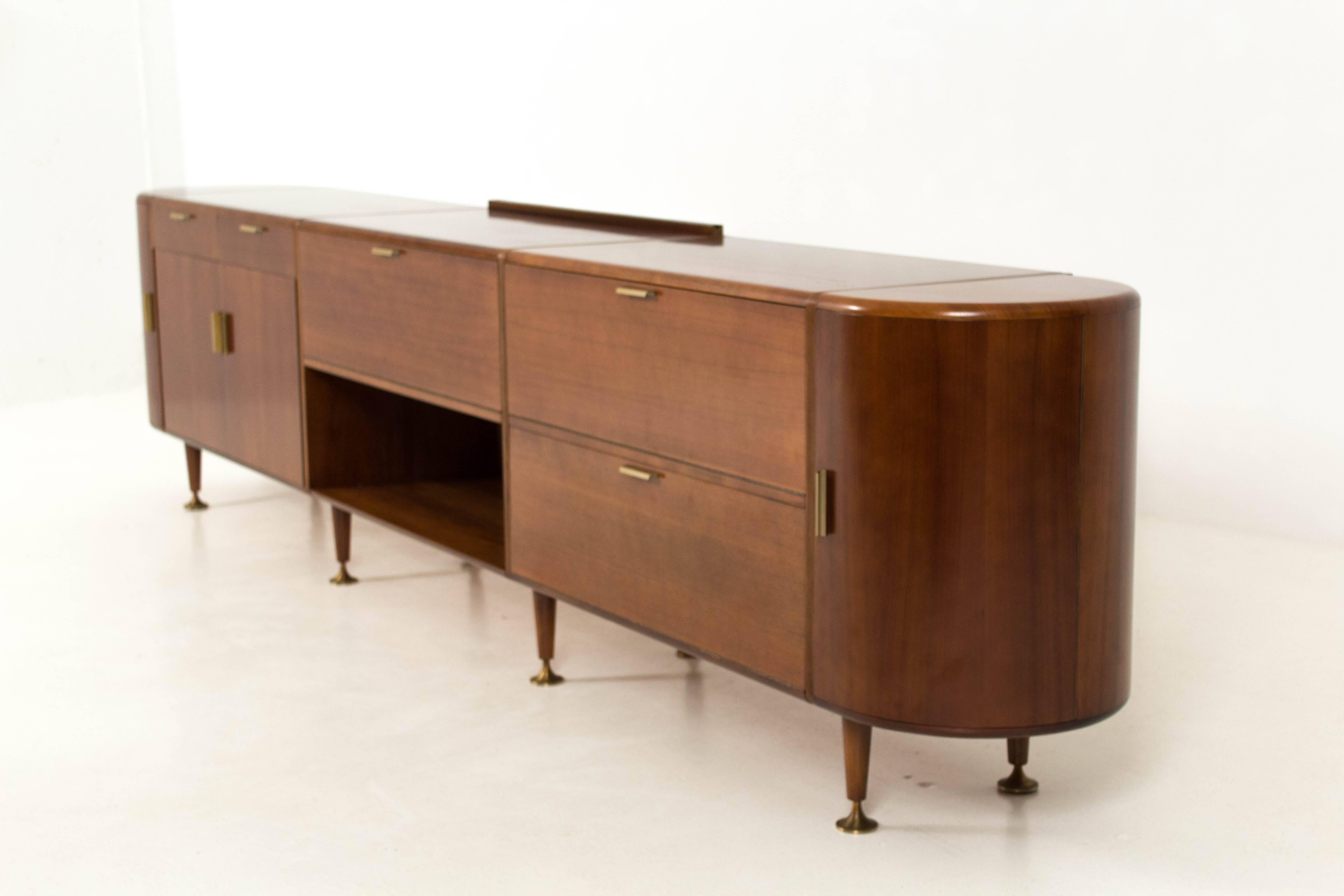 Extra Large Mid-Century Modern Sideboard by A.A.Patijn for Poly-Z, 1960s 4