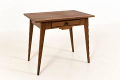 Rare Art Deco Amsterdam School Writing Table and Chair by Paul Bromberg
