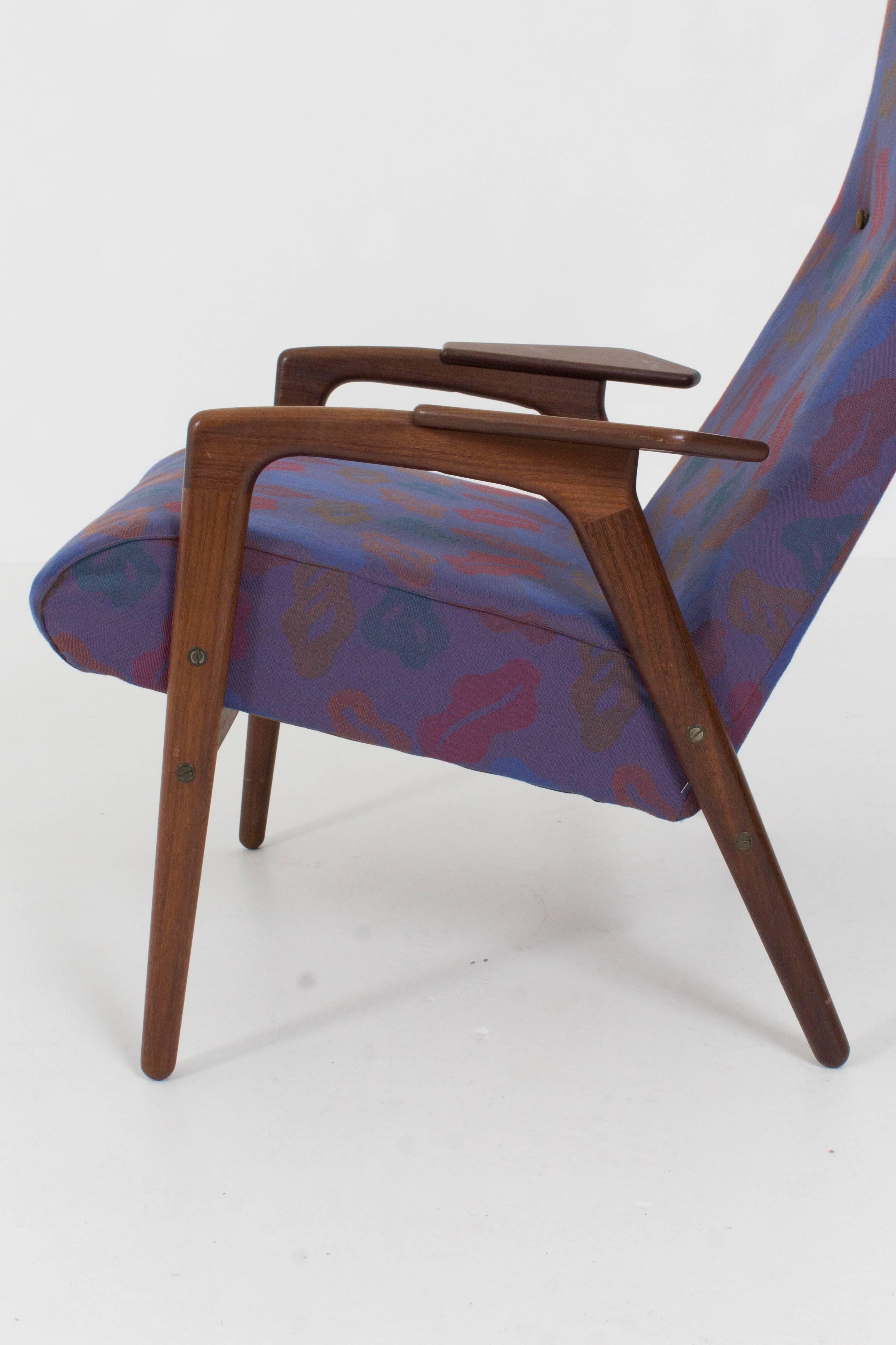 Mid-20th Century Stylish Mid-Century Modern Ruster Chair by Yngve Ekstrom for Pastoe, 1960s
