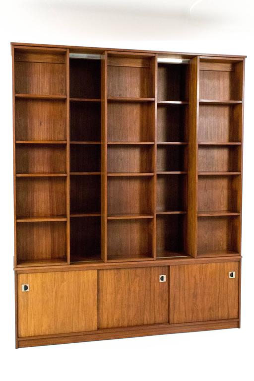 Rare and Impressive MidCentury Modern Library Bookcase, 19601970 For