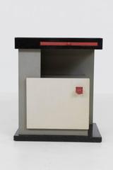 Extremly Rare Art Deco Haagse School Cabinet by H.Wouda for Pander, 1920s